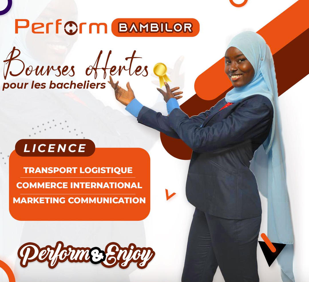Perform Bambilor offres des bourses aux nouveaux bacheliers pour les filières suivantes